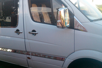 Volkswagen Crafter 2006–2016 Kryty zrkadiel (2 ks) fotografia 7