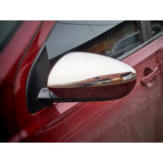 Nerezové kryty spätných zrkadiel (2 ks) Nissan Qashqai 2010–2014 fotografia 3
