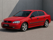 Opel Astra G Classic 1998–2012 Okenné lišty (4 ks) fotografia 1