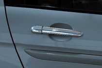 Hyundai Accent 2006–2010 Chrómové kryty kľučiek dverí (4 ks) OmsaLine – talianska nehrdzavejúca oceľ fotografia 1