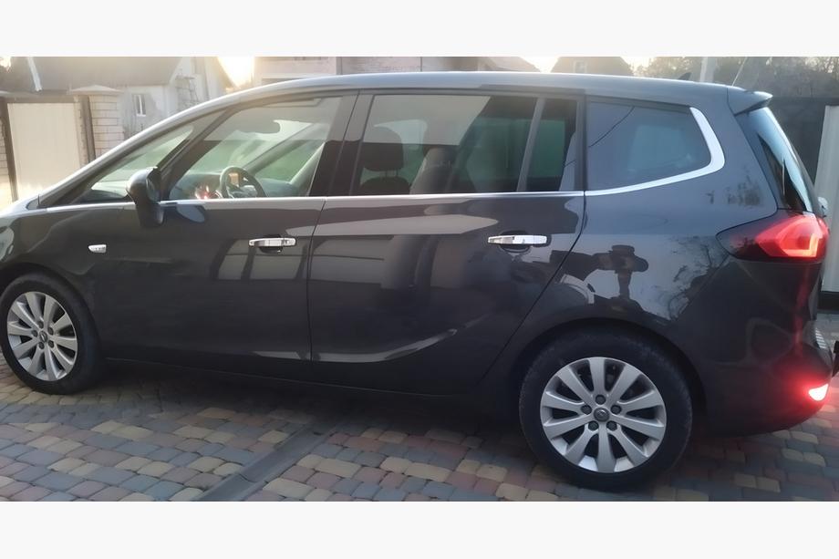 Opel Zafira B 2005–2011 Chrómové kryty kľučiek dverí (4 ks) OmsaLine – talianska nehrdzavejúca oceľ Image