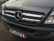 Mercedes Sprinter W906 2006–2018 Lišty na masku chladiča (2006-2013, nerez) Carmos - turecká oceľ fotografia 7