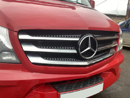 Mercedes Sprinter W906 2006–2018 Nerezové lišty na masku (2013↗, nerez.) OmsaLine – talianska nehrdzavejúca oceľ fotografia 6