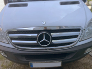 Mercedes Sprinter W906 2006–2018 Rámček masky chladiča (2006-2013, nerez) fotografia 1