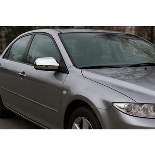 Chrómové kryty zrkadiel (2 ks) Mazda 6 2003–2008 fotografia 1