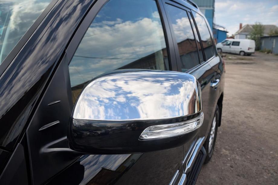 Toyota Land Cruiser Prado 150 2009–2023 Nerezové kryty spätných zrkadiel (2 ks) Image
