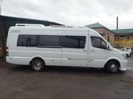 Mercedes Sprinter W906 2006–2018 Dverové lišty (nerez) fotografia 6