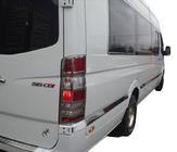 Volkswagen Crafter 2006–2016 Dverové lišty (nerez) ExtraLong. Carmos - turecká oceľ fotografia 6