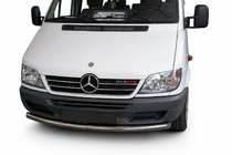 Mercedes Sprinter W901/902/903/904/905 1995–2006 Predná ochranná tyč ST008 (nerez) fotografia 1