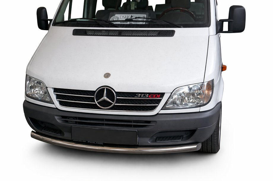 Mercedes Sprinter W901/902/903/904/905 1995–2006 Predná ochranná tyč ST008 (nerez) Image