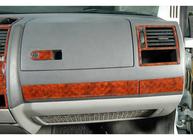 Volkswagen T5 Transporter 2003–2010 Kryty palubnej dosky (Turecko) Drevo fotografia 8