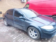 Renault Megane II 2004–2009 Okenné deflektory SD (4 ks, Perflex Sport) fotografia 2