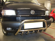 Volkswagen T4 Caravelle/Multivan 1990–2003 Predný ochranný rám WT003 60 mm (nerez) 60 mm, s nápisom fotografia 7