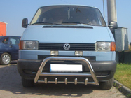 Volkswagen T4 Caravelle/Multivan 1990–2003 Predný ochranný rám WT003 60 mm (nerez) 60 mm, s nápisom fotografia 9