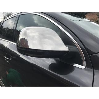 Chromové kryty spätných zrkadiel (2 ks, nerez) Audi Q7 2005–2015 fotografia 3