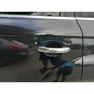 Nerezové kryty kľučiek dverí (4 ks) Audi Q7 2005–2015 fotografia 2