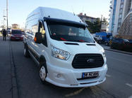 Ford Transit 2014– Slnečná clona na čelné sklo (čierny lesk, 5 mm) fotografia 9