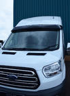 Ford Transit 2014– Slnečná clona na čelné sklo (čierny lesk, 5 mm) fotografia 5