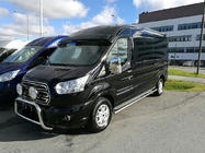 Ford Transit 2014– Slnečná clona na čelné sklo (čierny lesk, 5 mm) fotografia 8