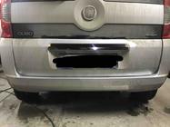 Citroen Nemo 2007–2017 Nerezová ozdobná lišta nad ŠPZ fotografia 6
