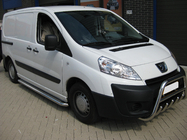 Citroen Nemo 2007–2017 Bočné nášľapy Premium (2 ks, nerez) Ø60 mm fotografia 1