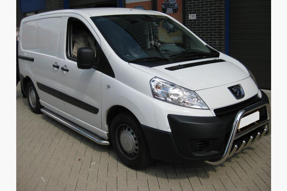 Citroen Nemo 2007–2017 Bočné nášľapy Premium (2 ks, nerez) Ø60 mm Image