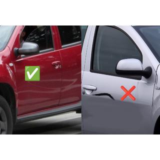 Chrómové kryty zrkadiel (2 ks) V-2 Dacia Duster 2008–2018 fotografia 4