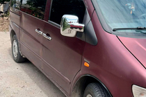 Mercedes Vito W638 1996–2003 Chrómové kryty zrkadiel (2 ks) Leštená nehrdzavejúca oceľ fotografia 4