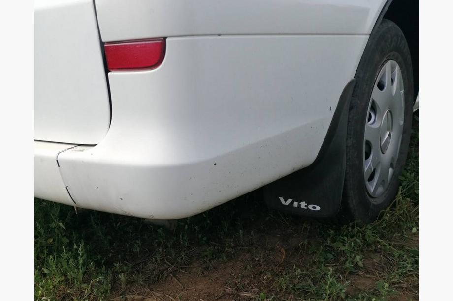 Mercedes Vito W638 1996–2003 Prémiové blatníkové zásterky (Turecko, mäkké) 4 ks zásterky Image
