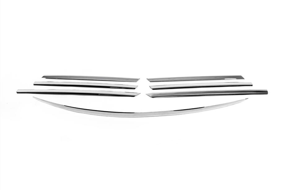 Mercedes Vito W639 2004–2014 Nerezová lišta na masku 2004-2010 (nehrdzavejúca oceľ) OmsaLine – talianska nehrdzavejúca oceľ Fotografia 2