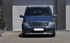 Mercedes Vito W639 2004–2014 Predný ochranný rám ST008 (nerez) 2004-2010, 70 mm fotografia 4