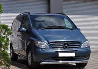 Mercedes Vito W639 2004–2014 Predný ochranný rám ST008 (nerez) 2004-2010, 70 mm fotografia 3