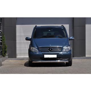 Predný ochranný rám ST008 (nerez) Mercedes Vito W639 2004–2014 fotografia 4