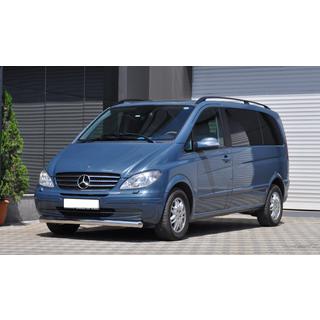 Predný ochranný rám ST008 (nerez) Mercedes Vito W639 2004–2014 fotografia 2