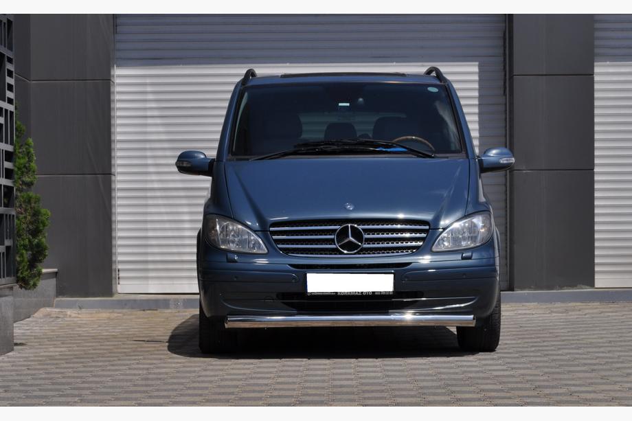 Mercedes Vito W639 2004–2014 Predný ochranný rám ST008 (nerez) 2004-2010, 42 mm Fotografia 4