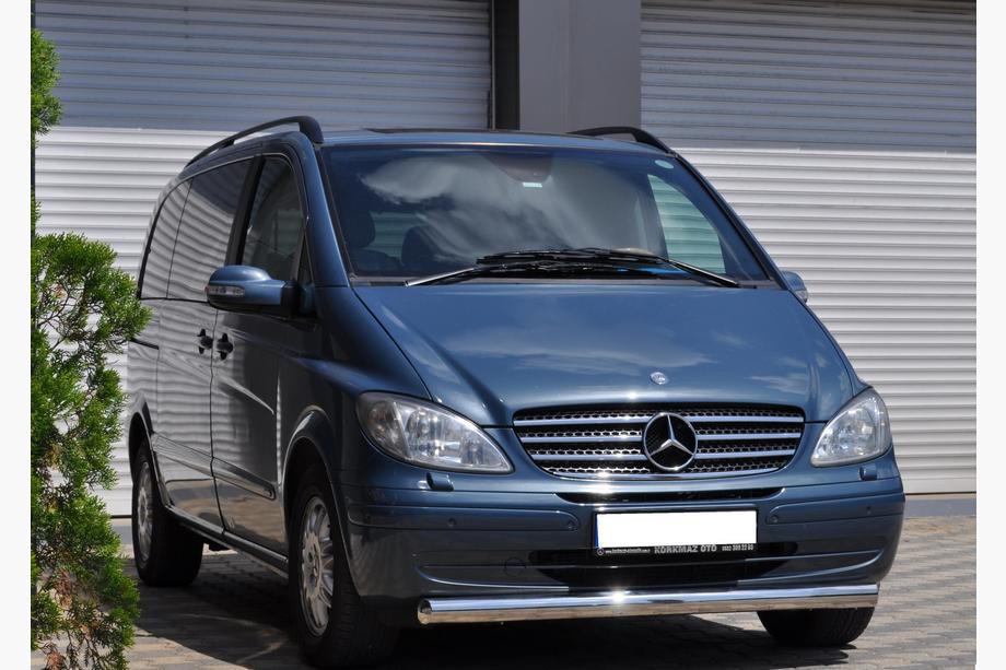 Mercedes Vito W639 2004–2014 Predný ochranný rám ST008 (nerez) 2004-2010, 42 mm Fotografia 3