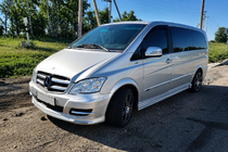 Mercedes Vito W639 2004–2014 Predný nárazníkový lip spojler BRB V1 (na lakovanie) rok 2004–2010 fotografia 2