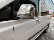 Mercedes Viano 2004–2014 Chrómové kryty zrkadiel VITO 2004-2010 (2 ks) Carmos – turecká nehrdzavejúca oceľ fotografia 5