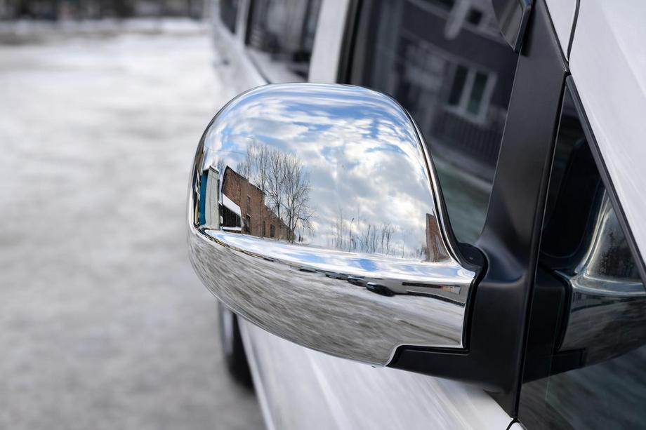 Mercedes Viano 2004–2014 Chrómové kryty zrkadiel VITO 2004-2010 (2 ks) Carmos – turecká nehrdzavejúca oceľ Image
