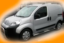 Fiat Fiorino/Qubo 2008–2024 Bočné trubky Ø70 (2 ks, nerezová oceľ) fotografia 2