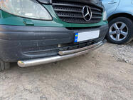 Mercedes Viano 2004–2014 Predný ochranný rám ST014 (nerez) 60/42 mm fotografia 4