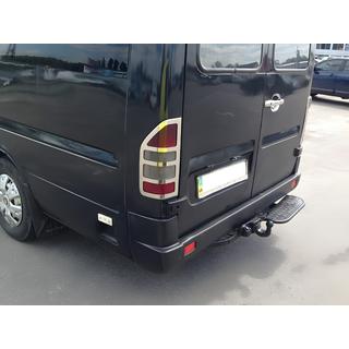 Nerezové kryty brzdových svetiel (2 ks) Mercedes Sprinter W901/902/903/904/905 1995–2006 fotografia 1
