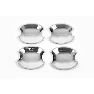 Nerezové kryty pod kľučky dverí (4 ks) Hyundai Accent 2006–2010 fotografia 3