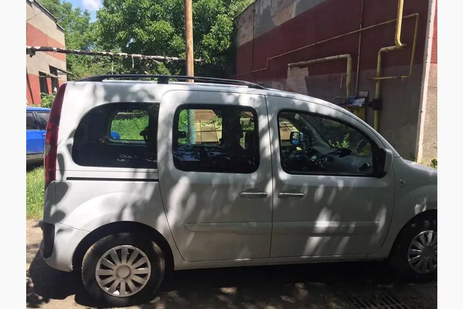 Mercedes Citan 2013–2021 Čierne strešné lyžiny Fotografia 6
