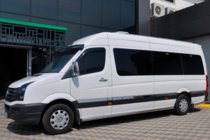 Volkswagen Crafter 2006–2016 Bočné rúrky (2 ks, nerez) Ø60, stredný rázvor fotografia 1