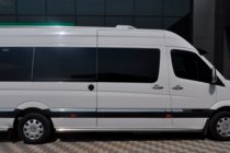 Volkswagen Crafter 2006–2016 Bočné rúrky (2 ks, nerez) Ø60, stredný rázvor fotografia 3