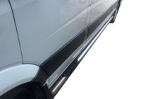 Volkswagen Crafter 2006–2016 Bočné rúrky (2 ks, nerez) Ø60, stredný rázvor fotografia 5