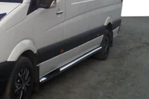 Volkswagen Crafter 2006–2016 Bočné rúrky (2 ks, nerez) fotografia 7