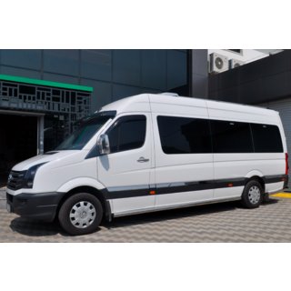 Bočné rúrky (2 ks, nerez) Volkswagen Crafter 2006–2016 fotografia 1