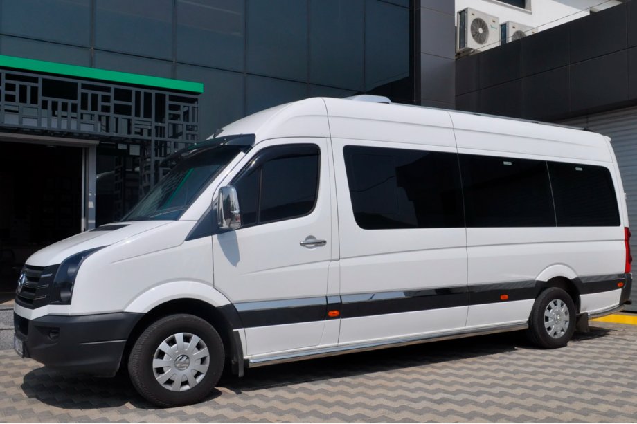 Volkswagen Crafter 2006–2016 Bočné rúrky (2 ks, nerez) Ø60, stredný rázvor Image